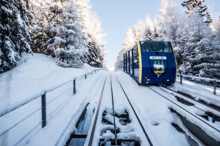 Wintersport St-Luc Chandolin